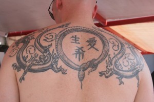 Dragon and Snake Tattoos for men