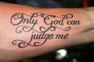 Religious Inspirational Quote Tattoos