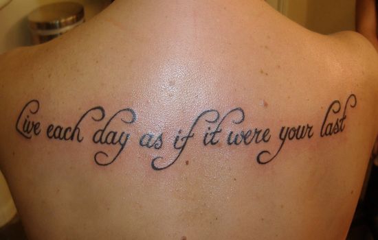 33 Inspirational Quote Tattoos To Consider