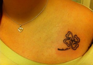 Cute Clover Tattoo