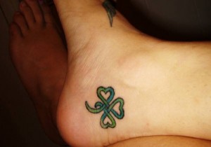 Celtic Knot Clover Tattoo