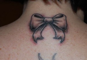 Pretty Bow Tattoo