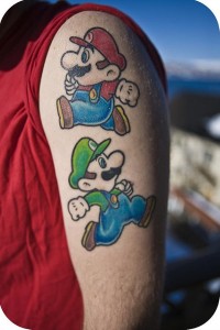 Mario and Luigi Tattoo