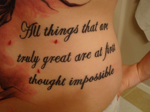 33 Inspirational Quote Tattoos To Consider