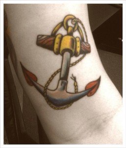 anchor tattoo