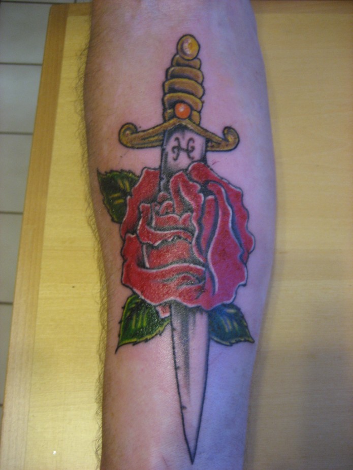 rose tattoo gone wrong