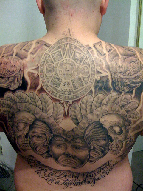 aztec tattoo