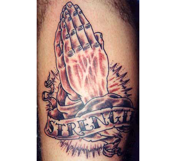 christian tattoo