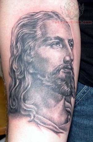 jesus tattoo