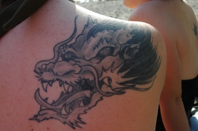 dragon tattoo