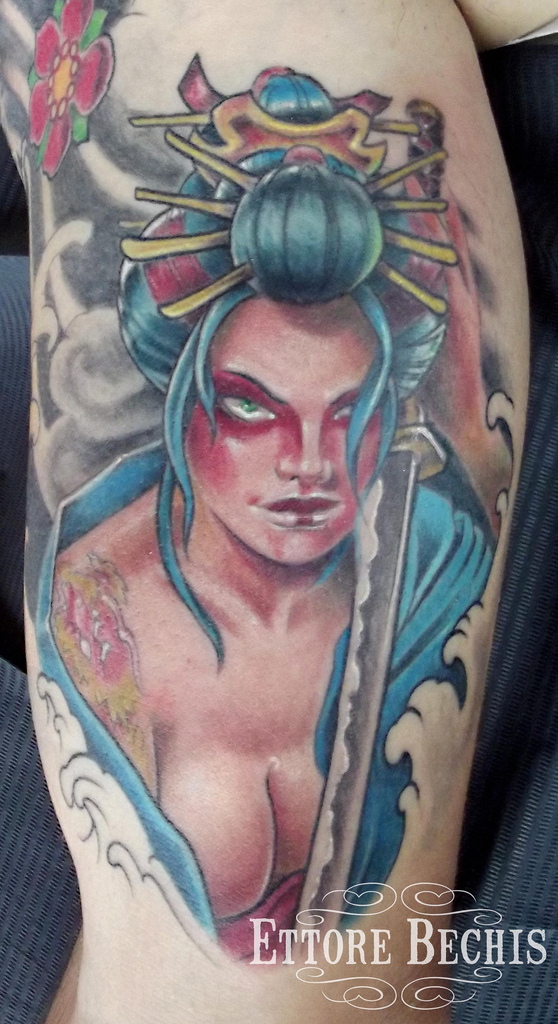 japanese tattoo on arm