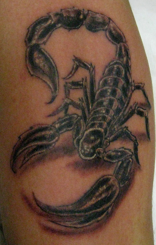 scorpion tattoo