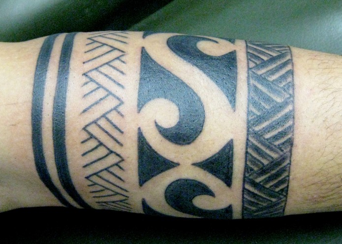 maori tattoo on arm