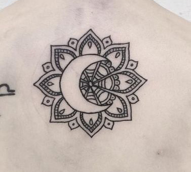 Drawing Sun And Moon Tattoo Design