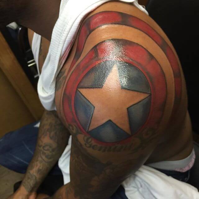 Tattoo Ideas Captain America Tattoo Designs HD Png Download  vhv