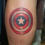 25 Awesome Marvel Superhero Captain America Tattoos  EntertainmentMesh