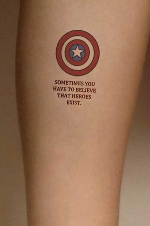 105 Captain America Tattoo Designs and Ideas for Marvel Superhero Fans