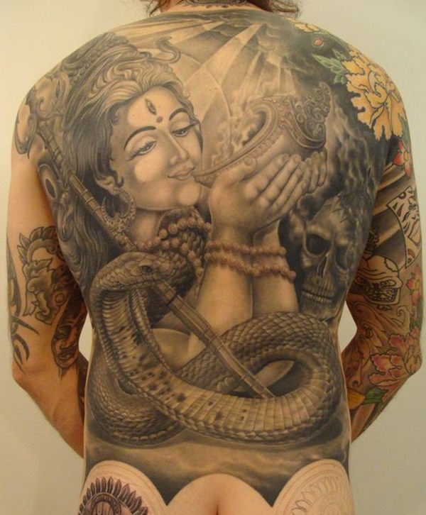 Shiva Tattoo Designs Ideas for Men and Women