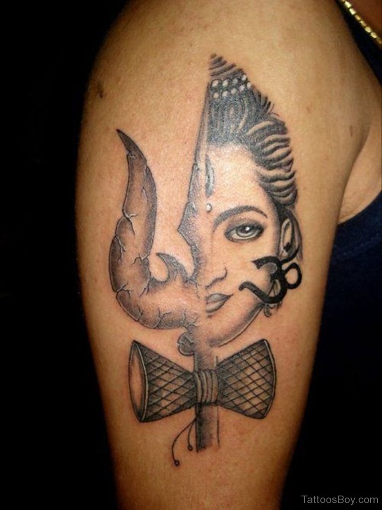 Best Lord Shiva tattoo by Mukesh Tupkar at RKS Ink Tattoo Studio