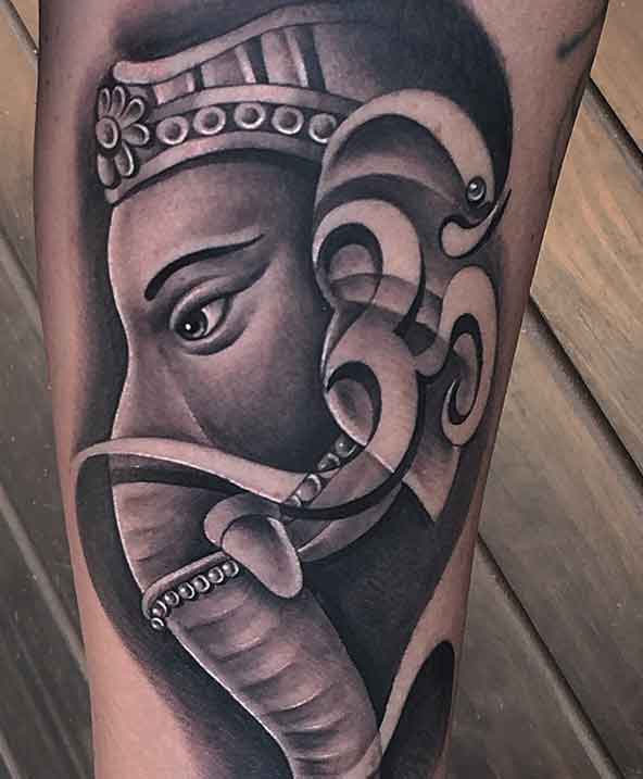 Lord Ganesha Tattoo Designs 29  Tattoos Era