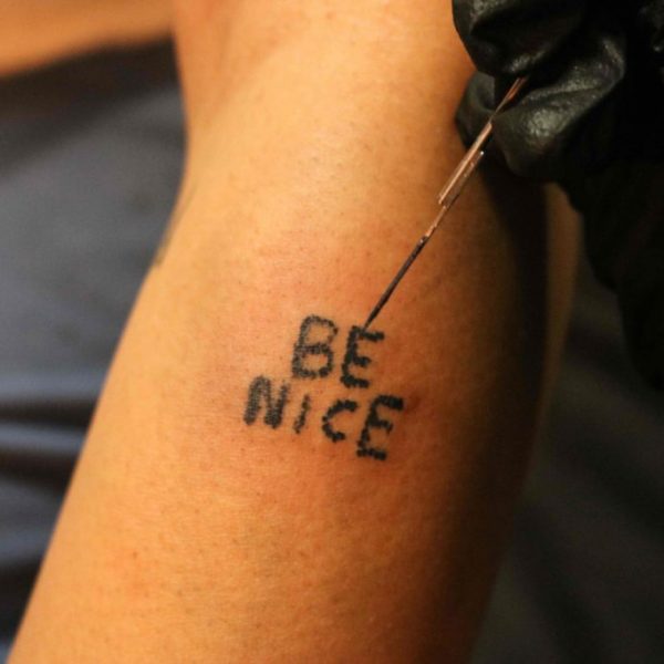 stick and poke tattoo