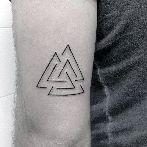 Tri Triangle Tattoo Meaning What is the Meaning Behind Triangular Tattoos   Impeccable Nest