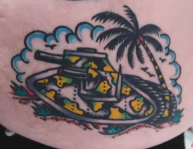 Action Bronson reveals his crazy tattoo collection and breaks them down