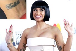 Cardi B’s Tattoo Collection and Meanings Behind Them - Tattoo Me Now