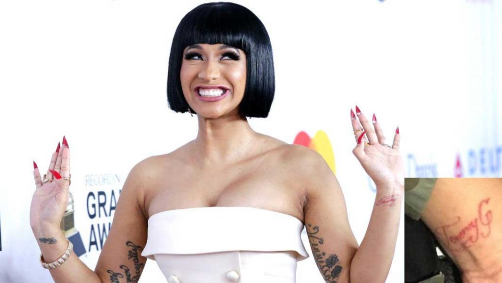 Cardi B's Tattoo Collection and Meanings Behind Them - Tattoo Me Now