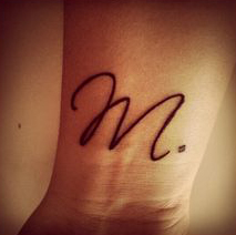 Letter M Tattoo Designs And Meanings Tattoo Me Now