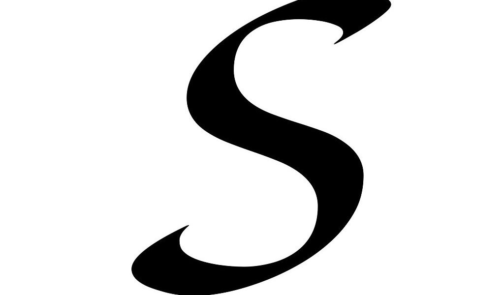 Буква s векторный рисунок