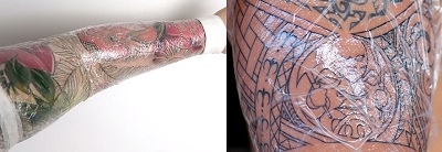 tattoo-aftercare-cling-wrap