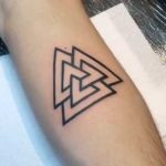 15 Outstanding Double Triangle Tattoo That One Should Try  Psycho Tats