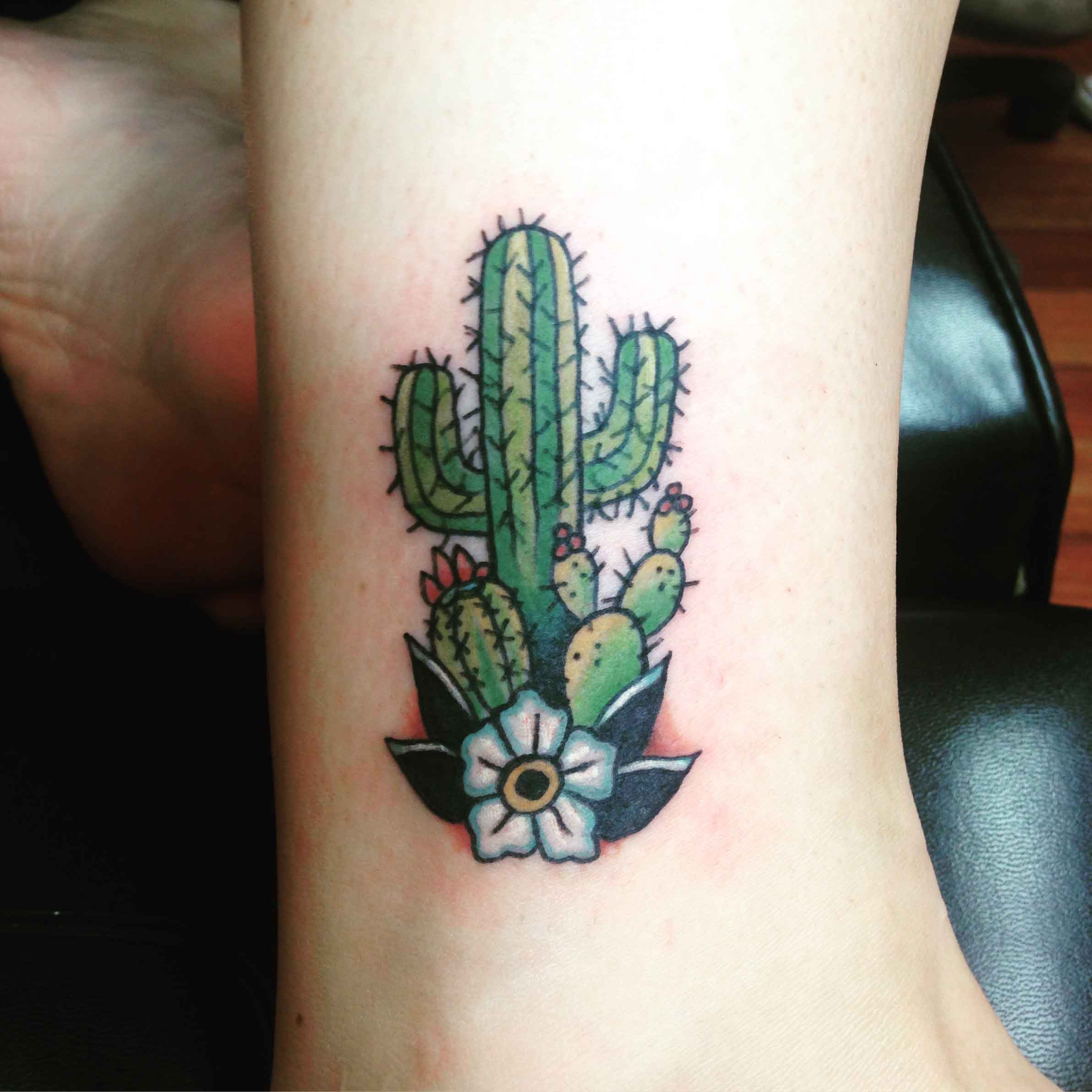 70 Cactus Tattoo Designs For Men  Prickly Plant Ink Ideas