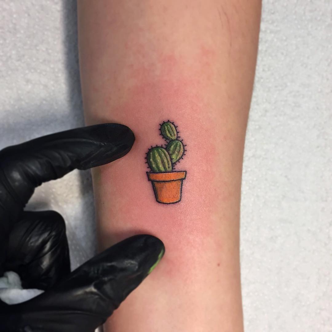 Like any other tattoo designs, some people get cactus tattoo simply because...