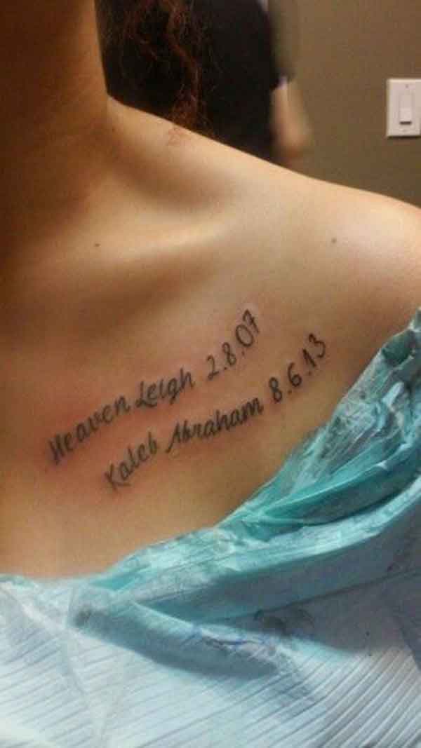 100+ Beautiful Kids Name Tattoos - Designs and Ideas ...