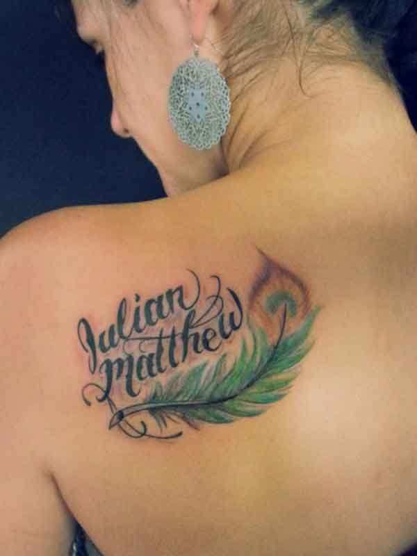 50 Best Name Tattoos On Back Tattoo Designs 