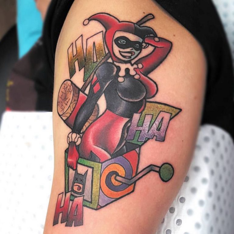 50+ Amazing Harley Quinn Inspired Tattoo Designs and Margot Robbie's Harley  Quinn Tattoos - Tattoo Me Now