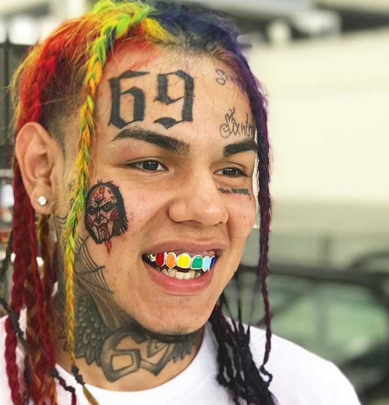 Amazoncom  Tekashi 6Ix9Ine Tattoo Set  69 tattoos Temporary Tattoos   Halloween Costume  Skin Safe Over 70 Tattoos  Beauty  Personal Care