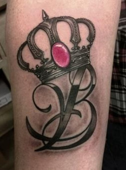 The Letter B Tattoo Designs 5