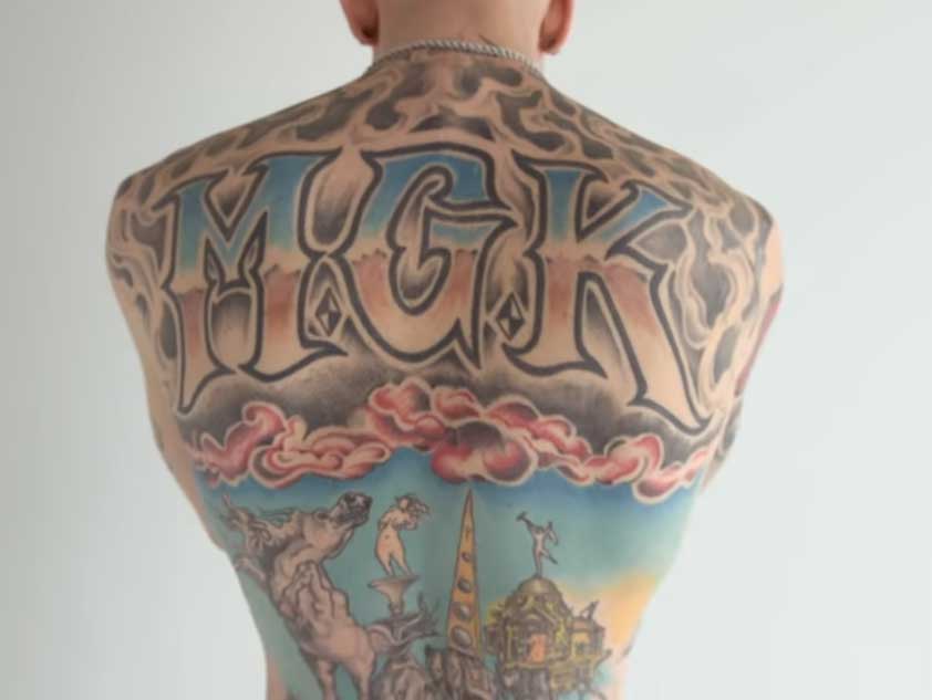 Meanings And Stories Behind Machine Gun Kelly S Tattoos Tattoo Me Now