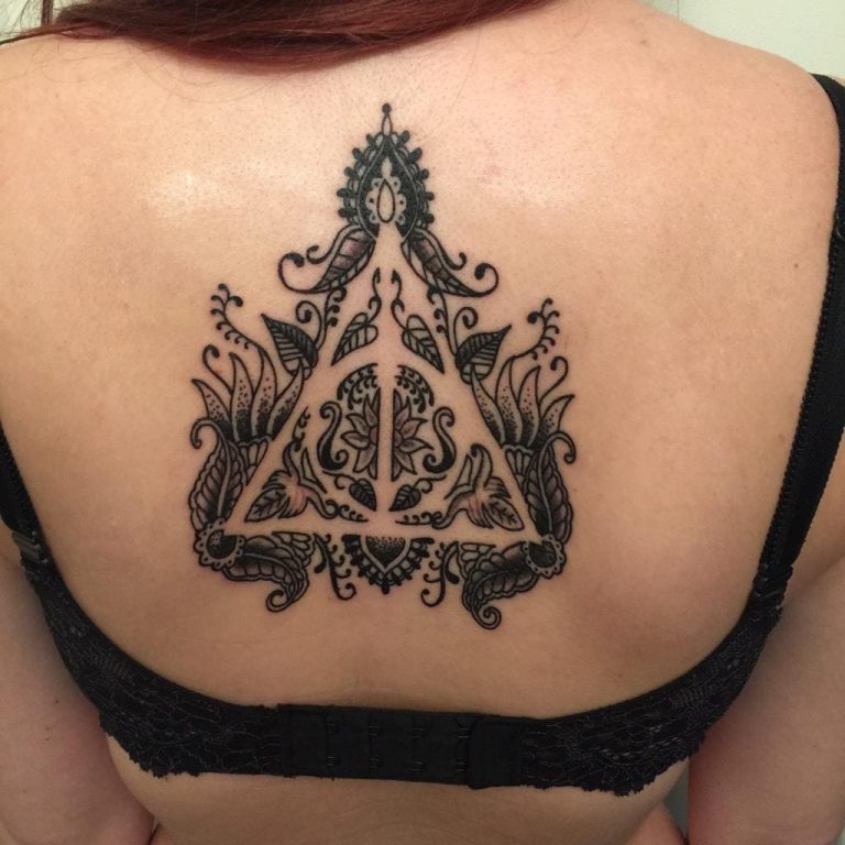 deathly hallows cover up tattoo