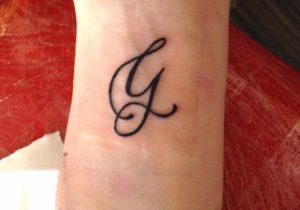 Check more  Letter g tattoo G tattoo Initial tattoo