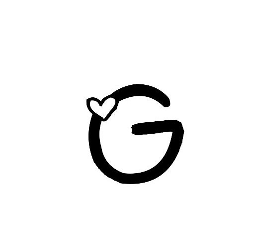 Designing Simple Initial G Tattoo Design Calligraphy Style  YouTube