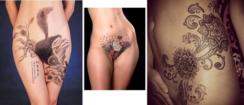 Tattoo auf vagina