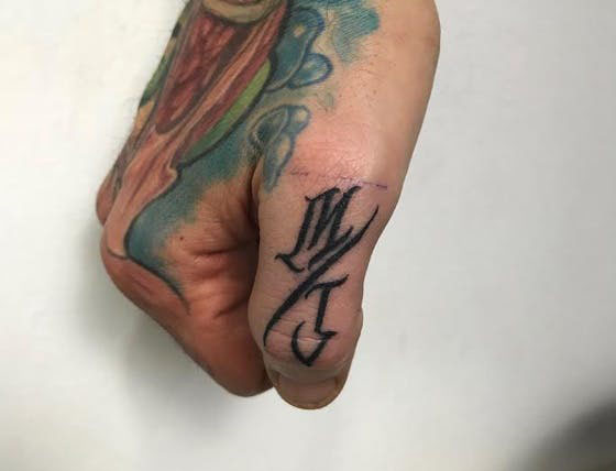 Custom Tattoo Design Flowy Elegant Script Handwritten Capital Alphabet  Wrist Tattoo by Pasadya - Etsy