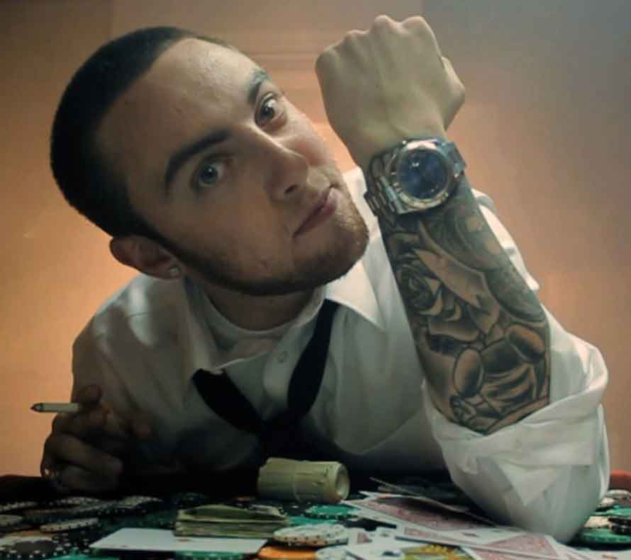 Mac Miller’s Sleeve Tattoos.