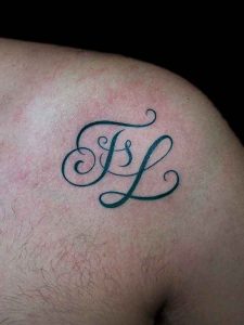 Crown Letter L Initial Decal  Initials decal Letter l L tattoo