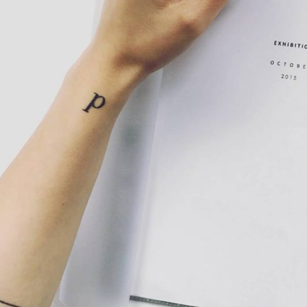40 Letter P Tattoo Designs, Ideas and Templates Tattoo Me Now