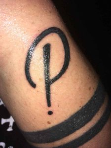 40 Letter P Tattoo Designs Ideas and Templates  Tattoo Me Now